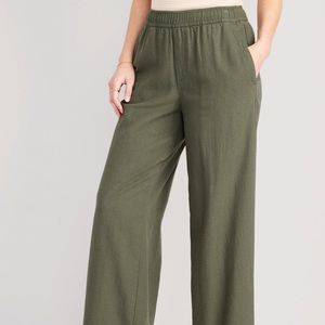 NWT Old Navy Wide Linen Pants